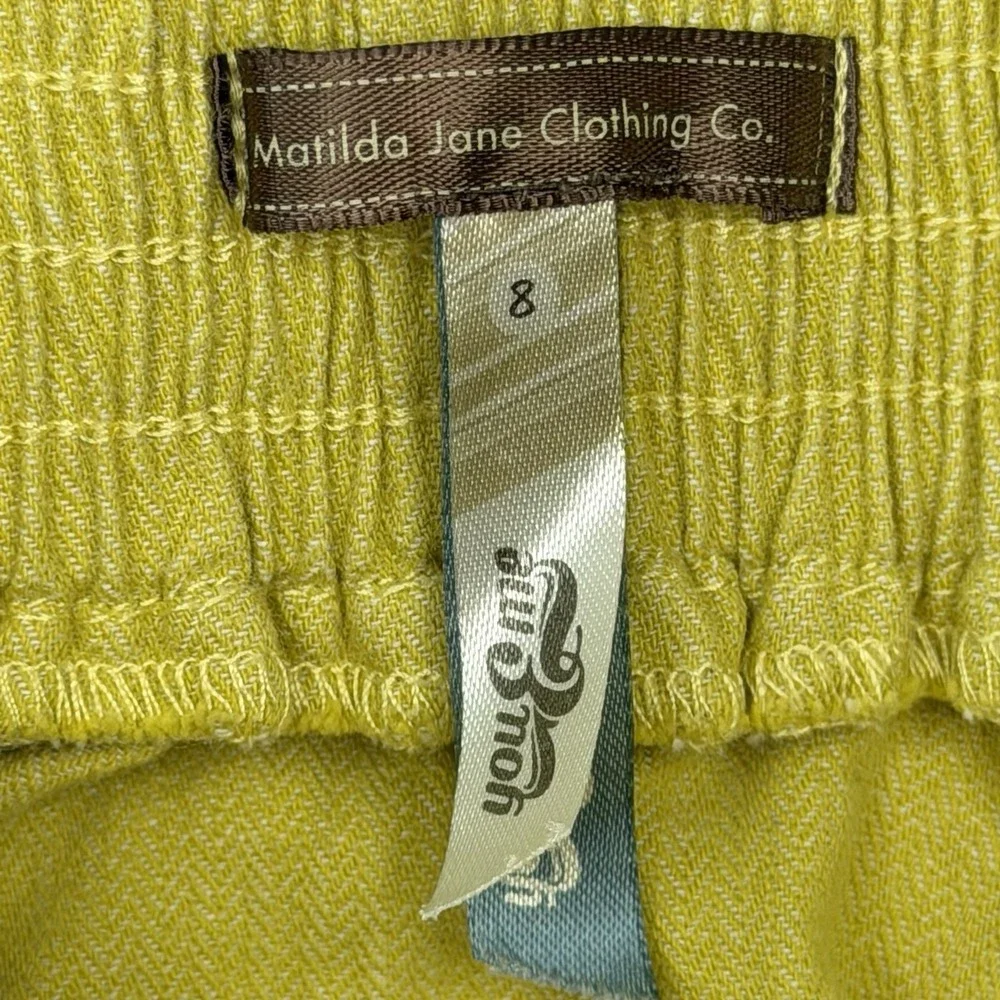 Matilda Jane Girls Size 8 Scottie Skirt Dog - Picture 2 of 7